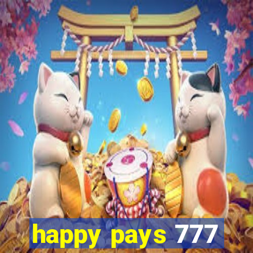 happy pays 777